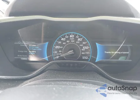 2015 Ford C-Max Energi Sel z USA, uszkodzony, nr VIN 1FADP5CU5FL101542